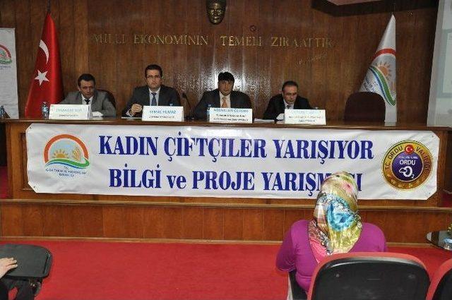 Ordu’da Kadın Çiftçiler Yarıştı