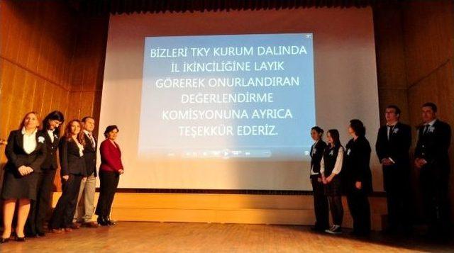 Toplam Kalite Yönetimi’nde Dereceye Giren Okul Ve Kurumlar Ödüllendirildi 1
