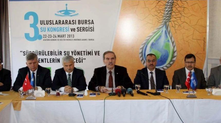 Bursa&rsquo;da 3 G&uuml;n Boyunca 'su' Konuşulacak