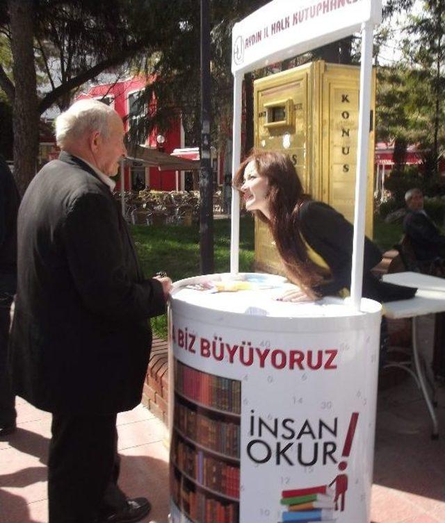 Aydın K&uuml;t&uuml;phanesi Tanıtıldı 2