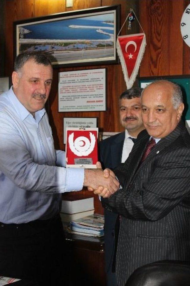 Akar dan Başkan Bektaş a Ziyaret 1