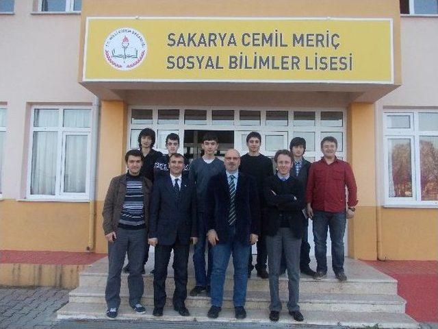 Prof. Dr. Hakan Poyraz, İkinci Kez Cemil Meri&ccedil; Sosyal Bilimler Lisesi&rsquo;nde 2