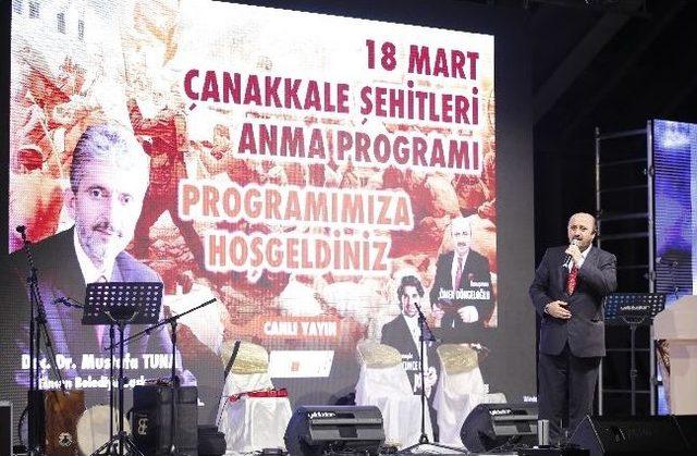 Sincan Belediyesi&rsquo;nin &Ccedil;anakkale Şehitlerini Anma Programına B&uuml;y&uuml;k İlgi 3