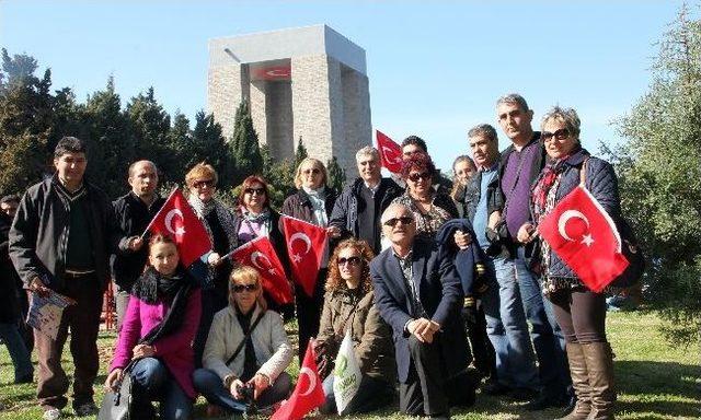 &Ccedil;ankayalı Meclis &Uuml;yeleri &Ccedil;anakkale Şehitlerini Andılar 1
