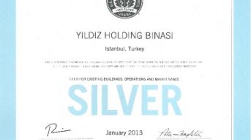 Yıldız Holding Kamp&uuml;s&uuml; Yeşil Bina Sertifikası Aldı