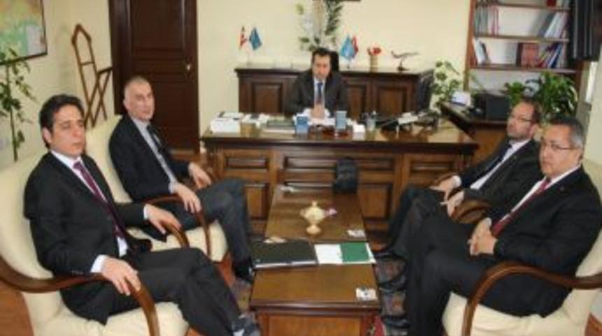 AGİAD Y&ouml;netimden Ahiler Kalkınma Ajansı'na 'hayırlı Olsun' Ziyareti