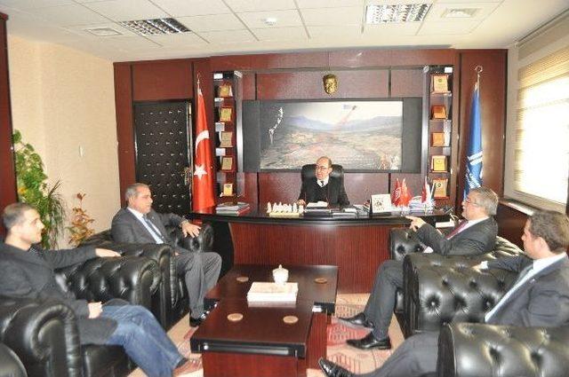 Ak Parti Şanlıurfa İl Teşkilatı Resmi Kurumları Ziyaret Etti 1