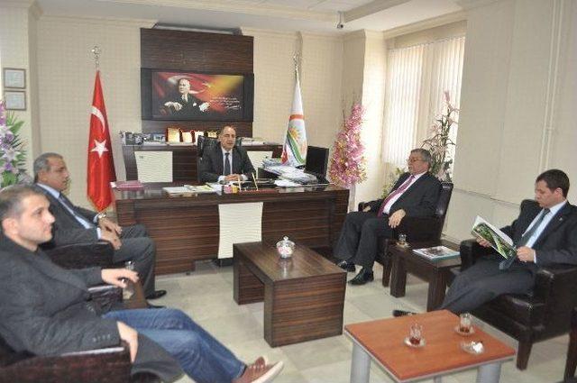 Ak Parti Şanlıurfa İl Teşkilatı Resmi Kurumları Ziyaret Etti 2