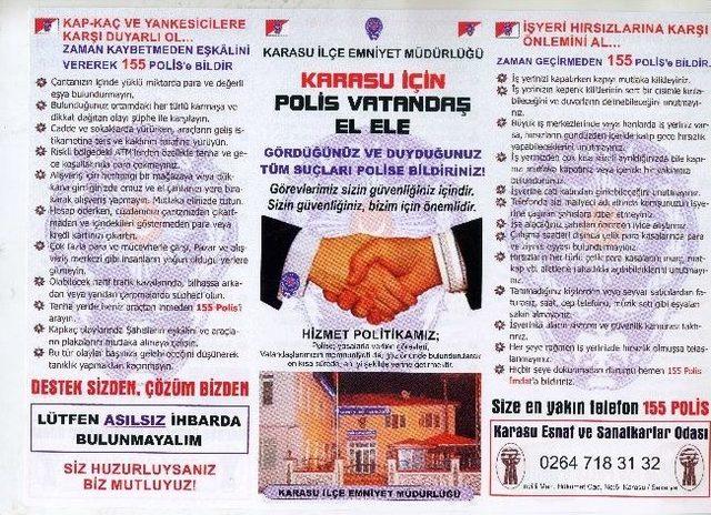 Karasu İçin Polis Vatandaş El Ele