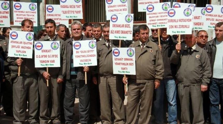 Orman Muhafaza Memurlarından Atama Y&ouml;netmeliğine Tepki