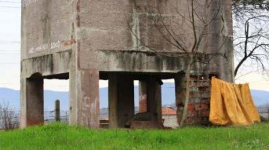 Bartın&rsquo;daki Eski Su Deposu Yıkıldı