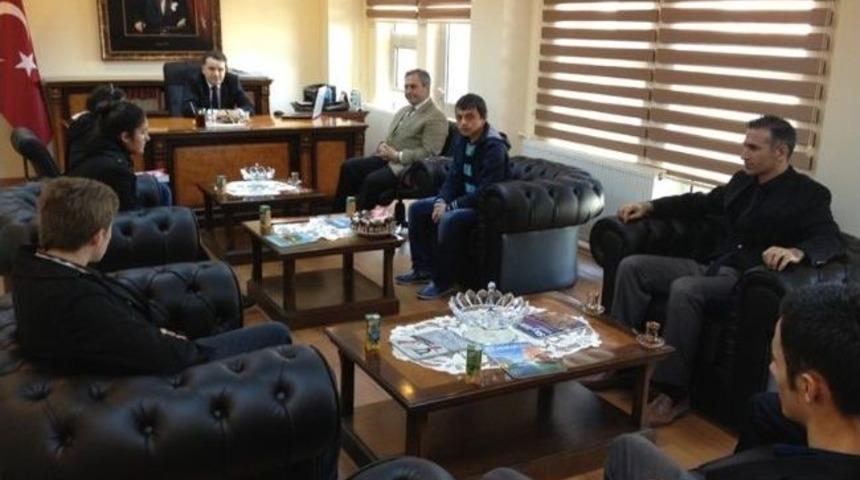 Kaymakamdan &Ouml;ğrencilere Ygs Morali