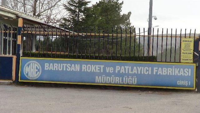 Elmadağ'daki Barut Fabrikasında Yangın: 2 Yaralı