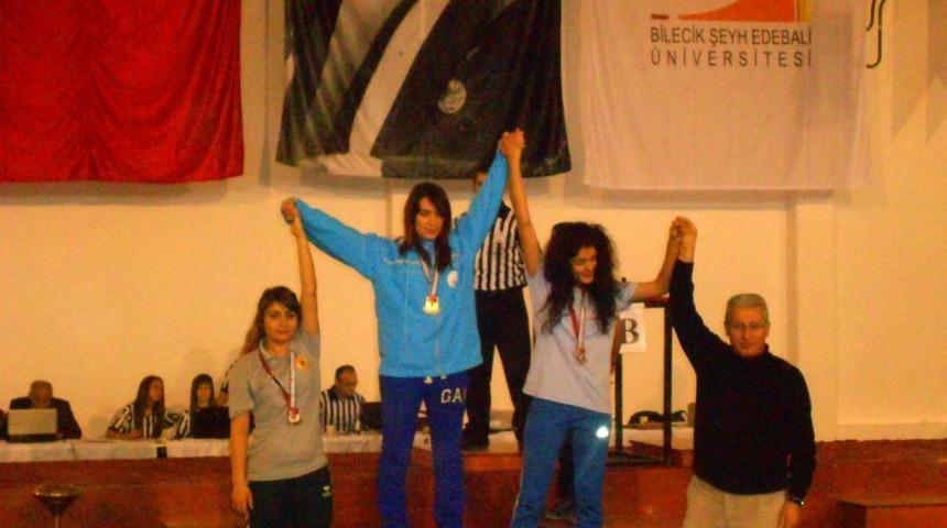 &Uuml;niversiteler Bilek G&uuml;reşi Şampiyonası'nda T&uuml;rkiye Birinciliği