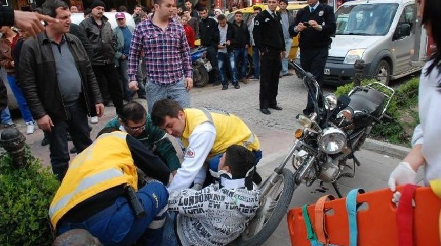 Didim&rsquo;de Motosiklet Kazası