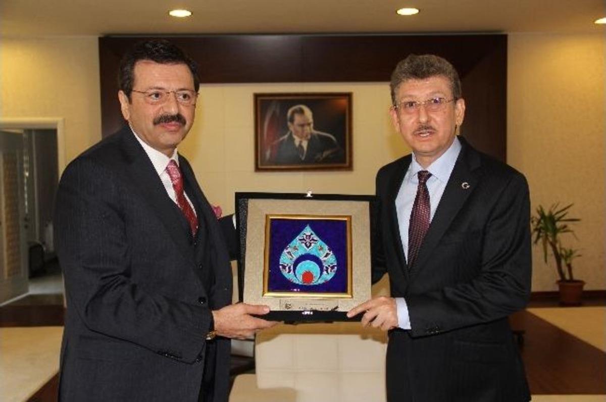 Tobb Başkanı Hisarcıklıoğlu Bartın&rsquo;da