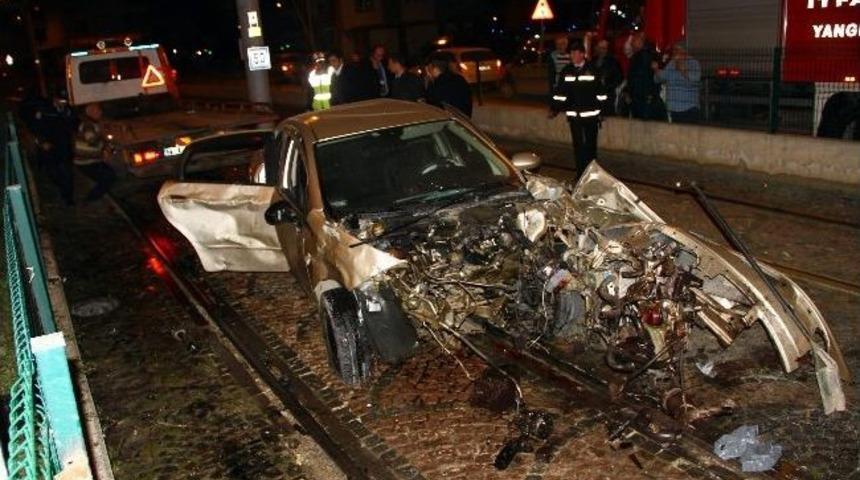 Samsun&rsquo;da Trafik Kazası: 4 Yaralı