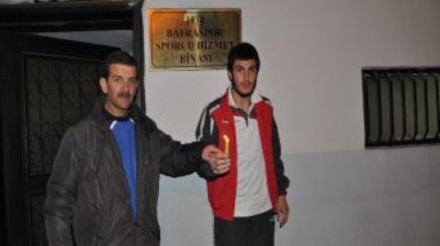 Sporcular Karanlıkta Kaldı