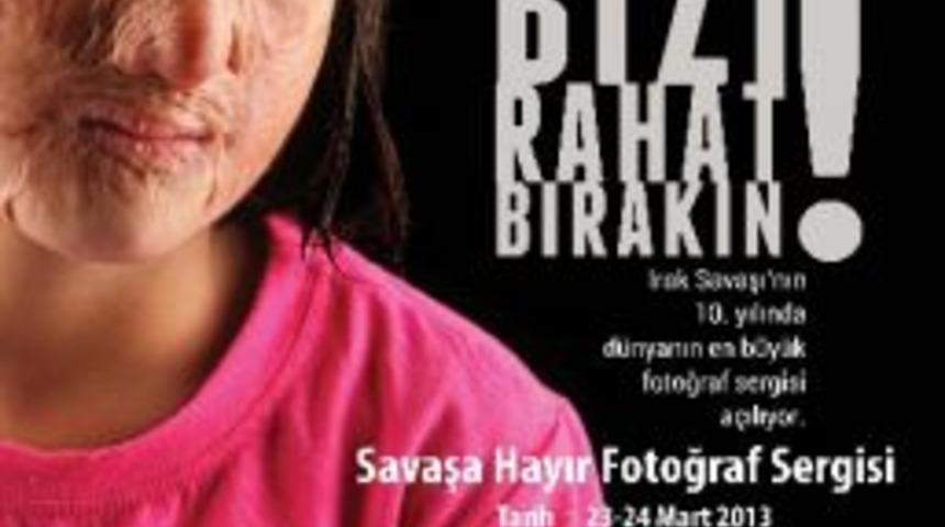 Manavgat&rsquo;ta &ldquo;savaşa Hayır Barışa Evet&rdquo; Sergisi