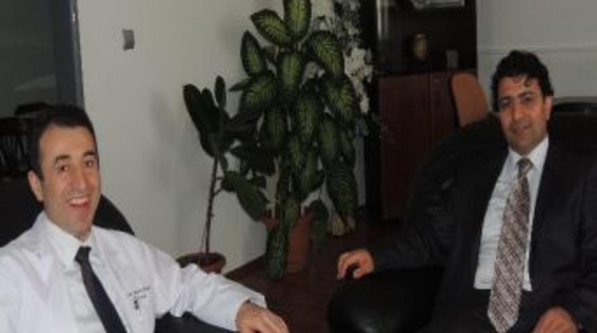 Paland&ouml;ken Devlet Hastanesi Başhekimi Opr. Dr. Z&uuml;lk&uuml;f Kaya&rsquo;dan Şifaya Ziyaret