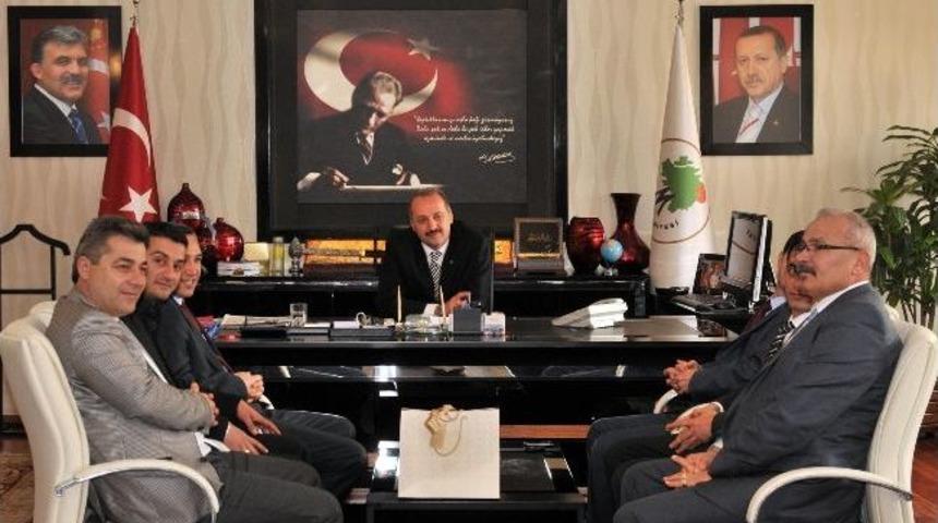 Mamaklı İşadamlarından Akg&uuml;l&rsquo;e Ziyaret