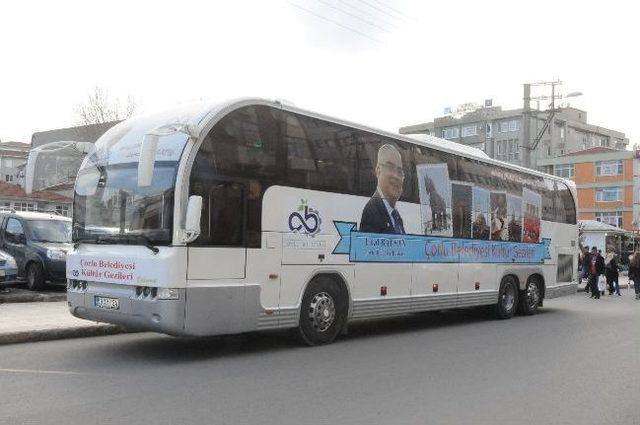 &Ccedil;orlu Belediyesi`nin &Ccedil;anakkale Gezileri Başladı 1