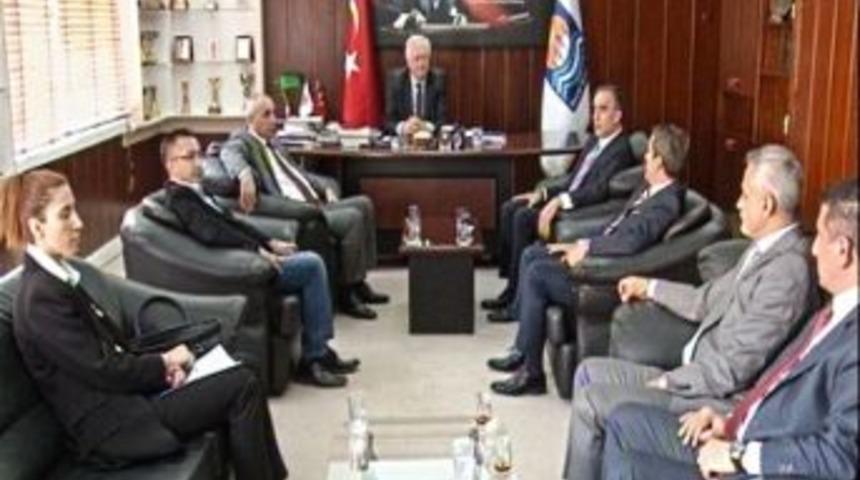 Başkan Yıldırım&rsquo;a Meryap Y&ouml;netiminden Ziyaret