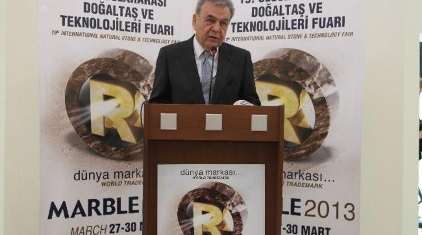 Gaziemir&rsquo;deki Yeni Fuar Alanı &Ouml;n&uuml;m&uuml;zdeki Mermer Fuarına Yetişecek