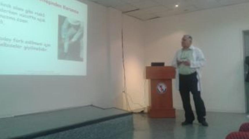 Kırıkkale'de Hastane Personeline Kkka Semineri Verildi