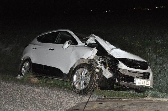 Kızıltepe de Trafik Kazası: 1 Yaralı 3