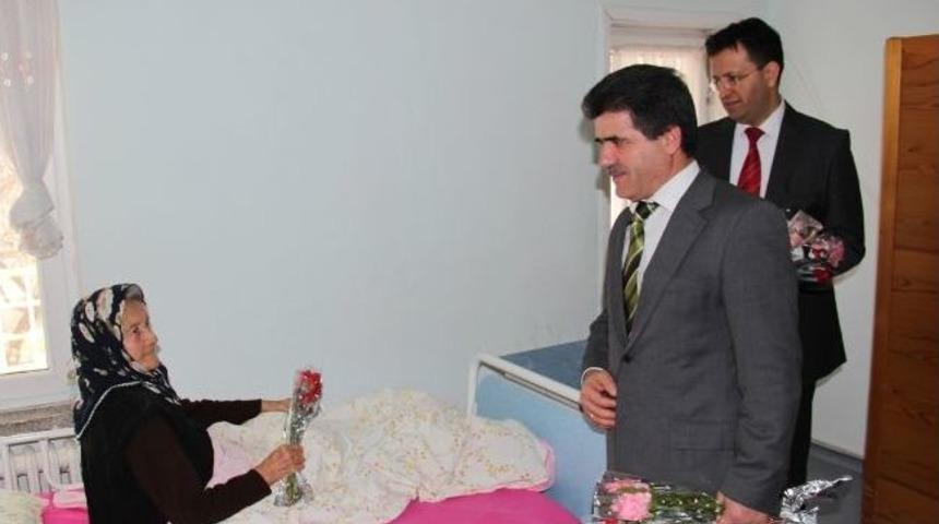 Halk Sağlığı İl M&uuml;d&uuml;rl&uuml;ğ&uuml;'nden Huzurevine Ziyaret