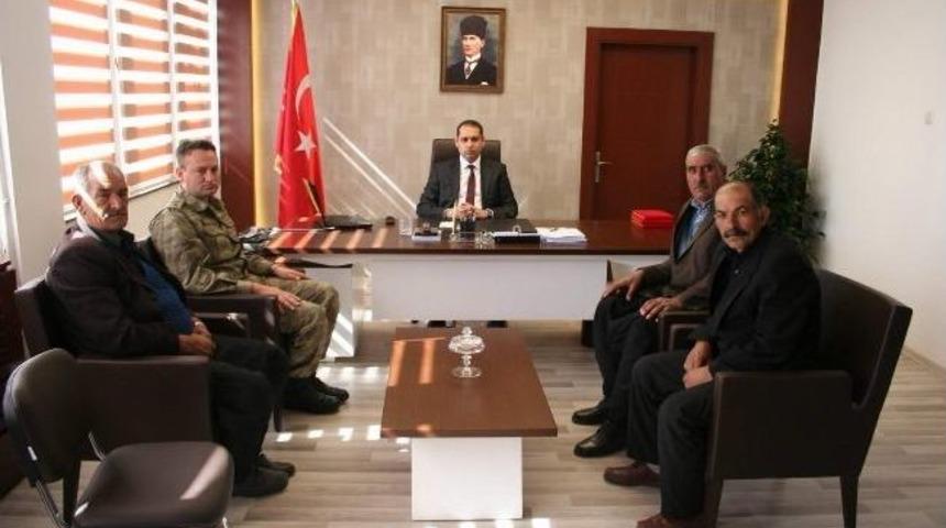 Emekliye Ayrılan Ge&ccedil;ici K&ouml;y Koruyucularına Plaket