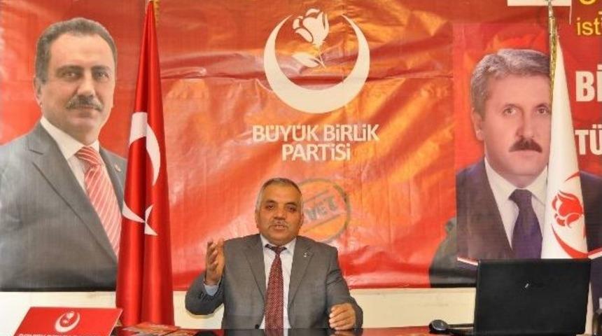 Bbp'den Muhsin Yazıcıoğlu&rsquo;nu Anma Etkinliğine Davet