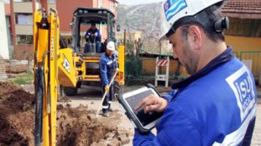 İSU'dan Tabletli Mobil Iş Emri Sistemi