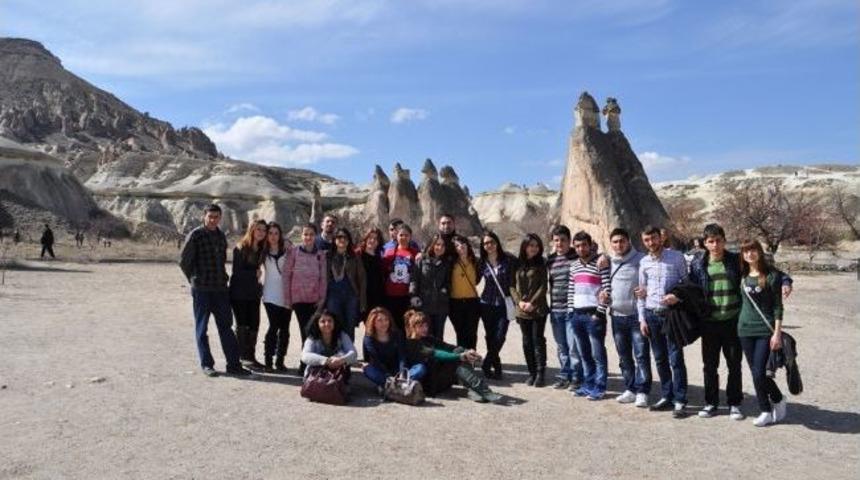 Sungurlu Myo &Ouml;ğrencileri Kapadokya&rsquo;yı Gezdi