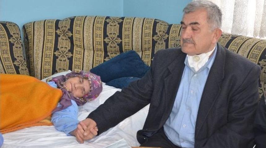Fel&ccedil;li Gurbet&ccedil;inin Pasaport İşlemleri Evinde Yapıldı