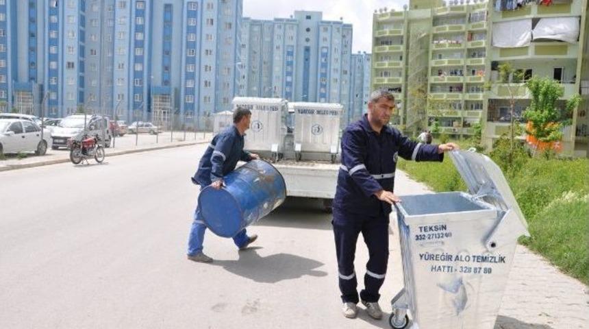Y&uuml;reğir Belediyesi Bahar Temizliğine Başladı
