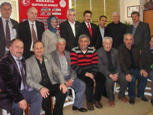 Bbp&rsquo;den Sakaryalı Muhtarlara Ziyaret 1