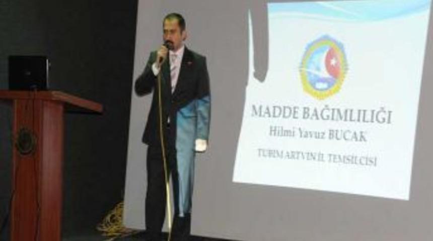 Arhavi'de Gen&ccedil;lere Uyuşturucunun Zararları Anlatıldı