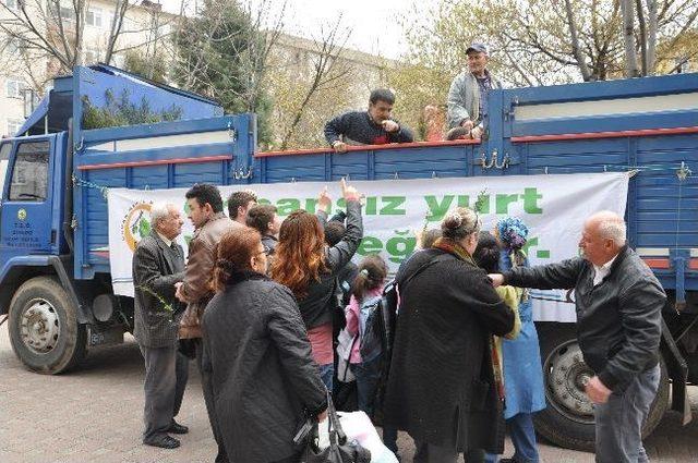 3 Bin 500 Adet Fidan Dağıtıldı 3