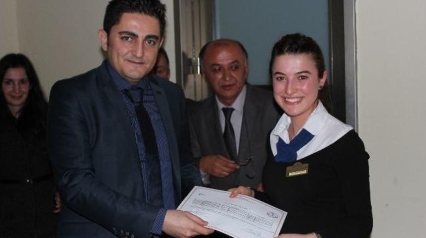 Mudurnu&rsquo;da İş&ccedil;i Kursu Sona Erdi