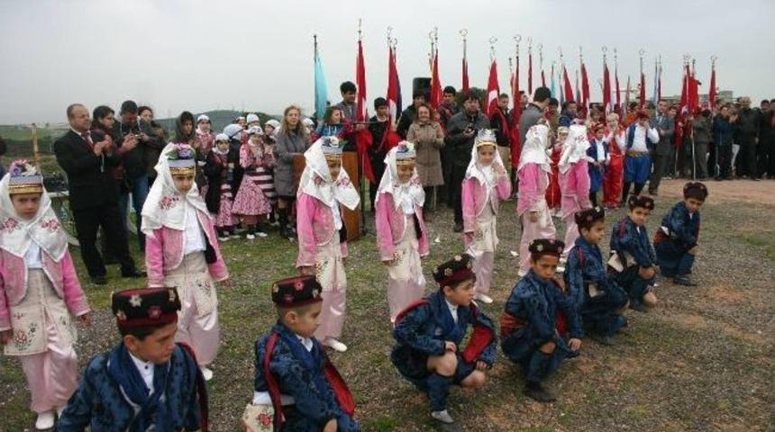Ayvalık&rsquo;ta Nevruz Ateşi