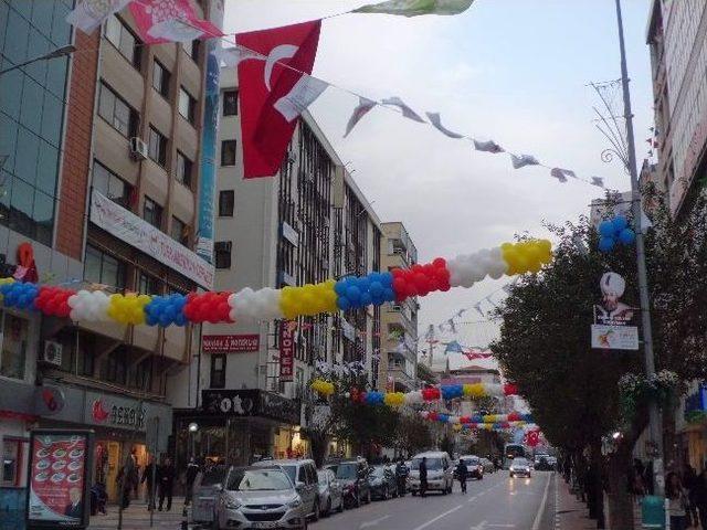 Festivalin Cadde Ve Sokak Süslemelerini Manisa Tso Yaptı