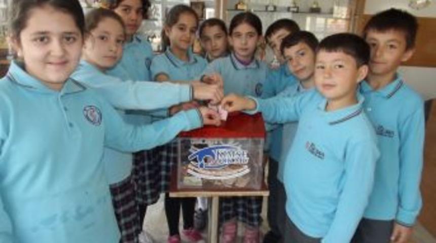 Aksaraylı Minik Sema'lı &Ouml;ğrencilerden B&uuml;y&uuml;k Fedak&acirc;rlık