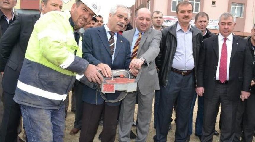 Trakya&rsquo;nın En B&uuml;y&uuml;k Projesinde İlk Beton Atıldı
