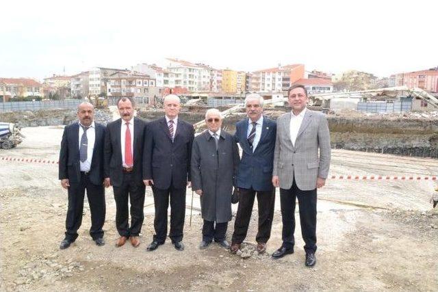 Trakya’nın En Büyük Projesinde İlk Beton Atıldı