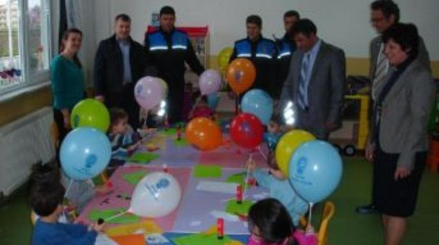 'kanka Polis' &Ouml;zel D&uuml;nya Anaokulu&rsquo;nda