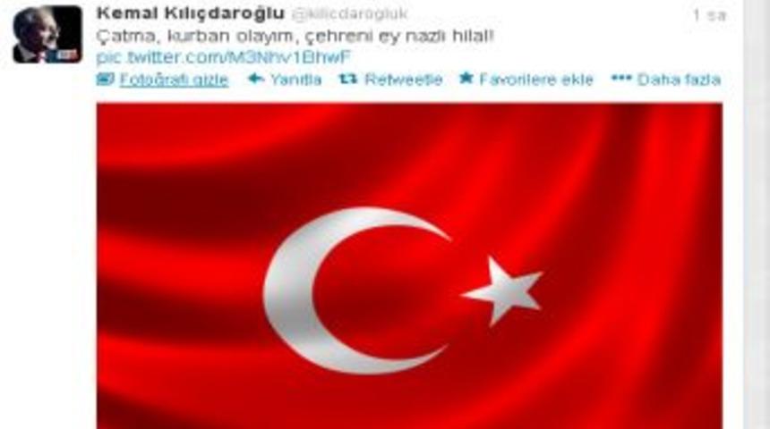 Kılı&ccedil;daroğlu'ndan T&uuml;rk Bayraklı Tepki