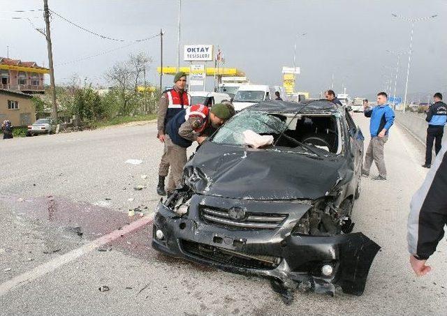 Düzce’de Trafik Kazası: 2 Yaralı