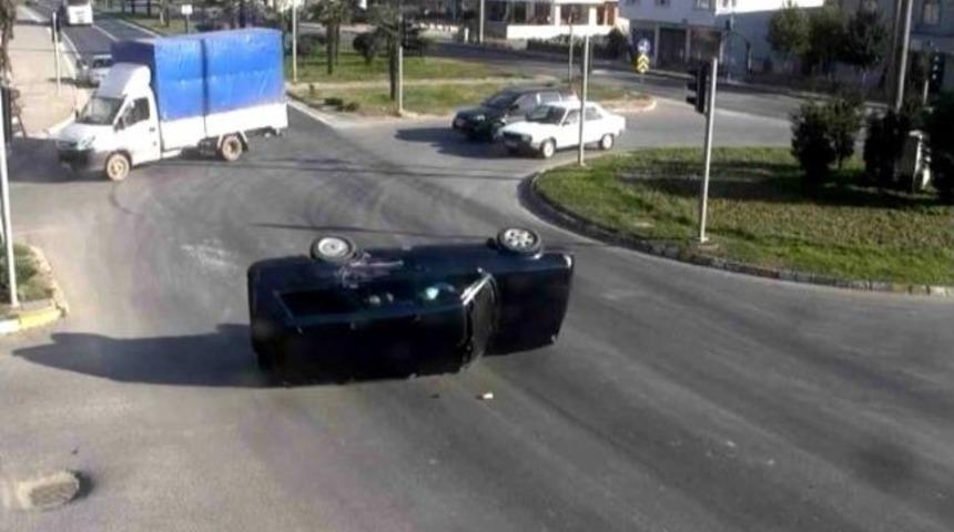 Ordu&rsquo;da Mobese'ye İlgin&ccedil; Kazalar Yansıdı